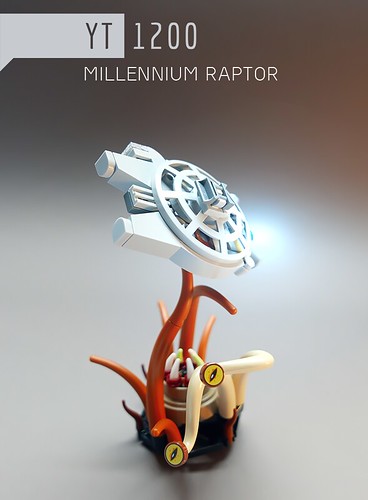 YT-1200 - Millennium Raptor LEGO MOC