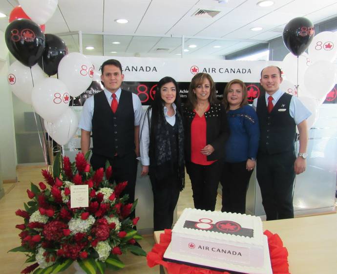 Air Canada cumple sus primeros 80 años uniendo los cielos del mundo