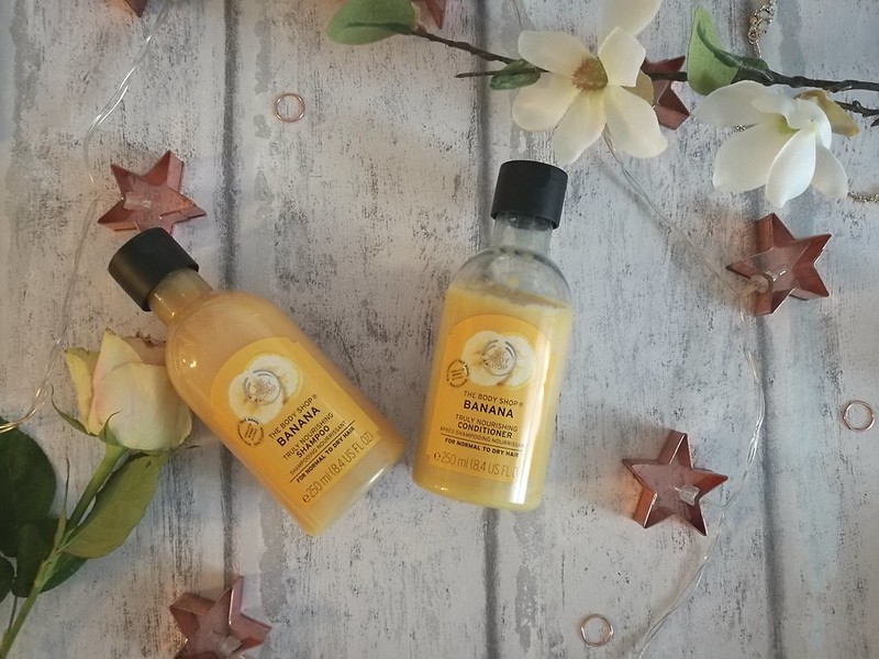 The body shop banana shampoo and conditioner Cruelty free review