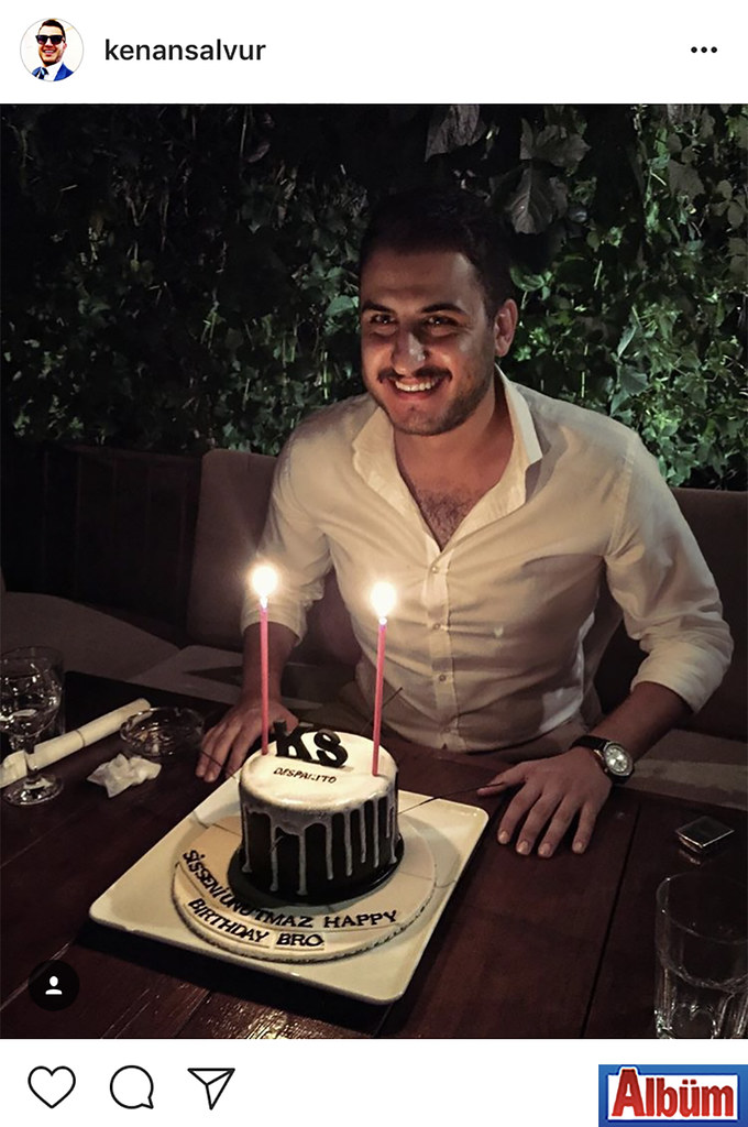 İnşaat Mühendisi Kenan Salvur, Grand CRU Saklıbahçe Restoran'da yeni yaşını kutladı.