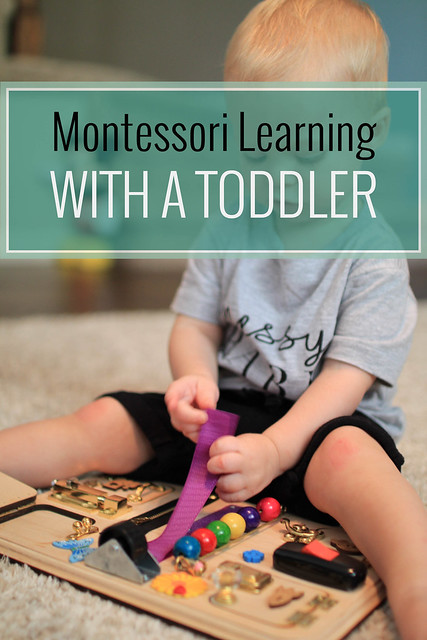 Montessori Learning with a Toddler