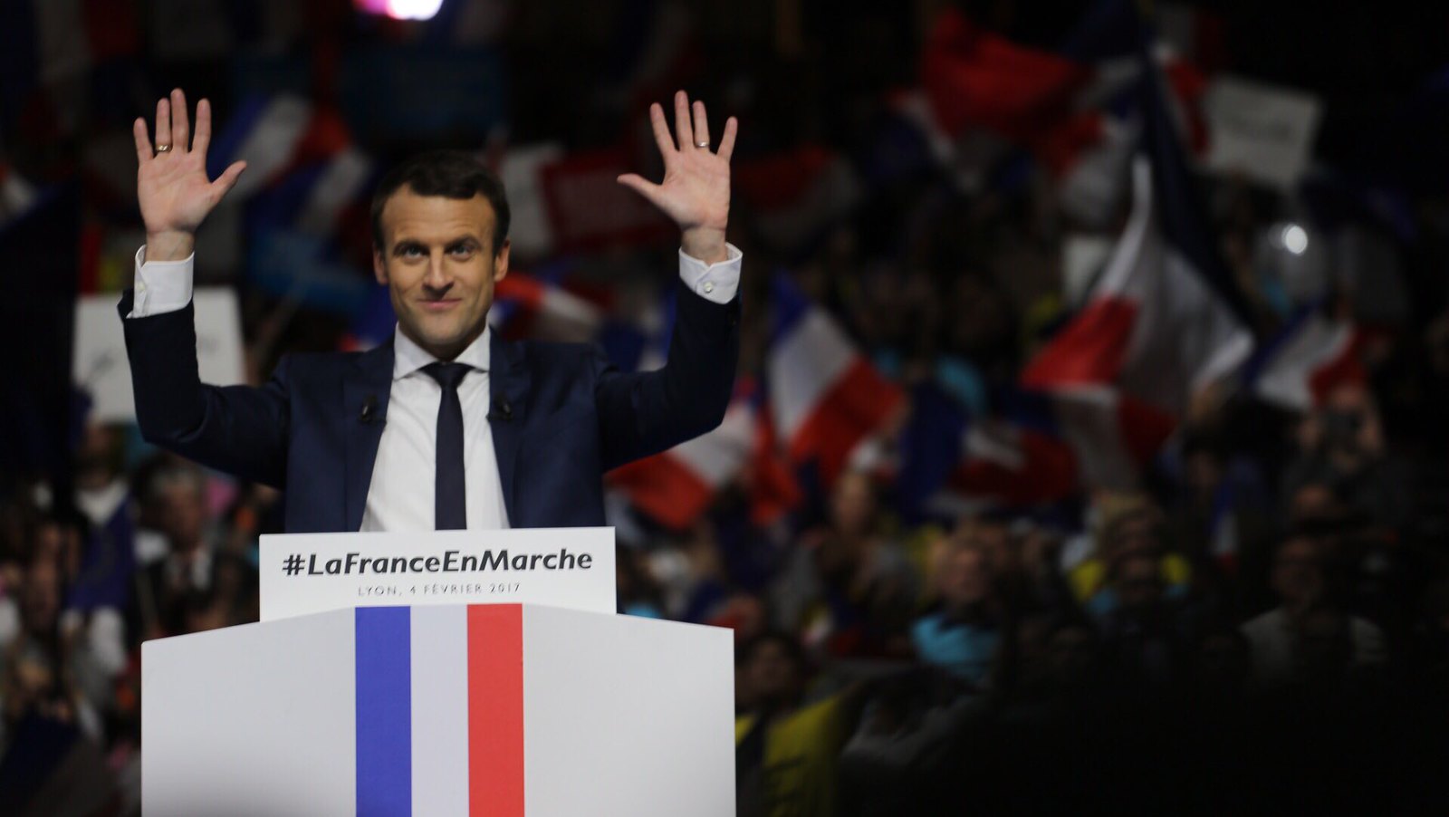 Emmanuel Macron Candidat a l'élection présidentielle 2017