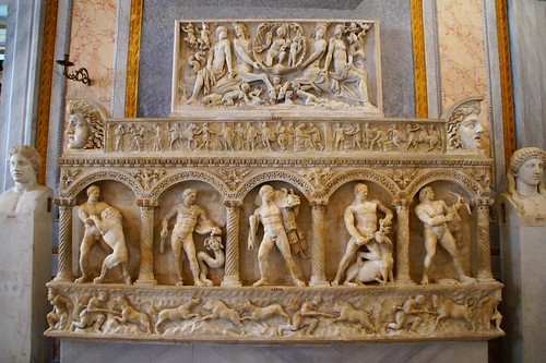 Galería Borghese, Palacio Farnese, Sta. Mª Sopra Minerva, Panteón, 2 de agosto - Milán-Roma (7)
