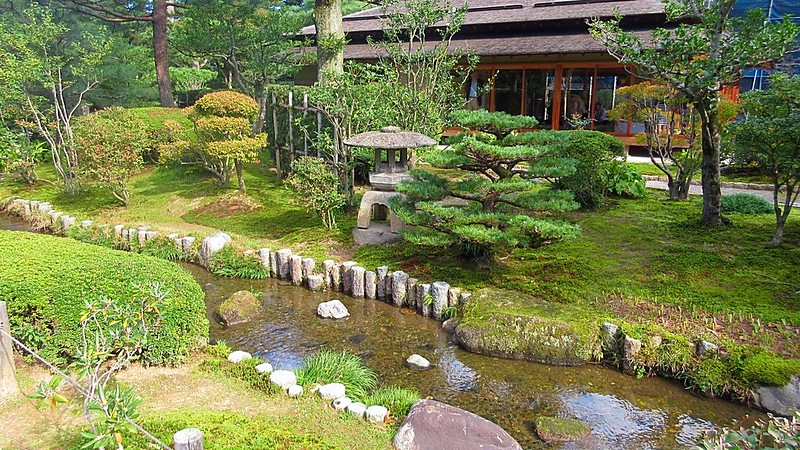 Famous Japanese Garden Kanazawa