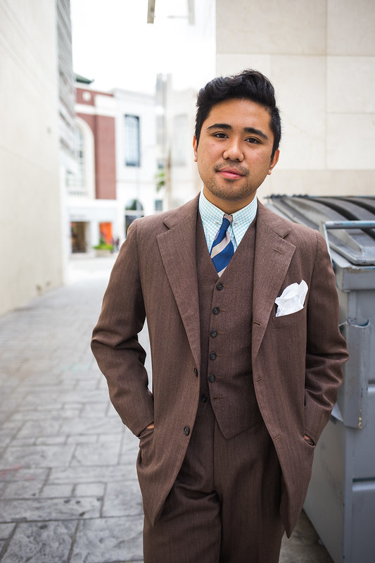 Suits for Two: The Vintage Brown 3PC Sack Suit from Brooks Brothers