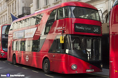 Wrightbus NRM NBFL - LTZ 1204 - LT204 - Piccadilly Circus 38 - Arriva - London 2017 - Steven Gray - IMG_6106