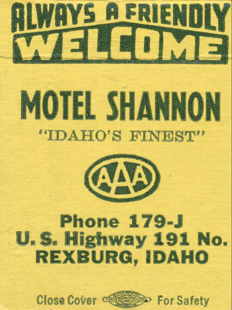 Motel Shannon - Rexburg, Idaho