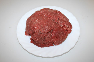 02 - Zutat Hackfleisch / Ingredient ground meat