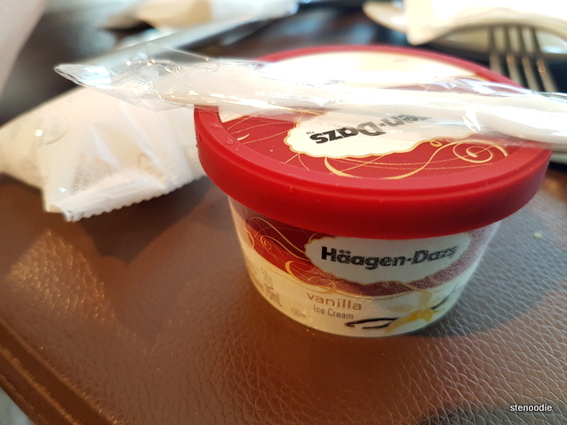 Vanilla Häagen-Dazs ice cream