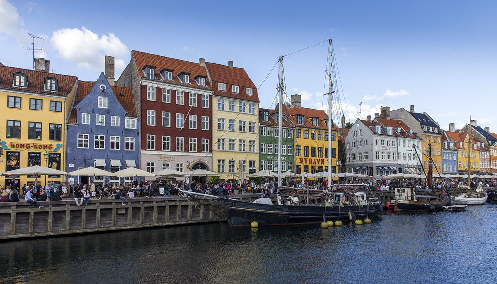 新港(Nyhavn), 哥本哈根(Copenhagen)  丹麥