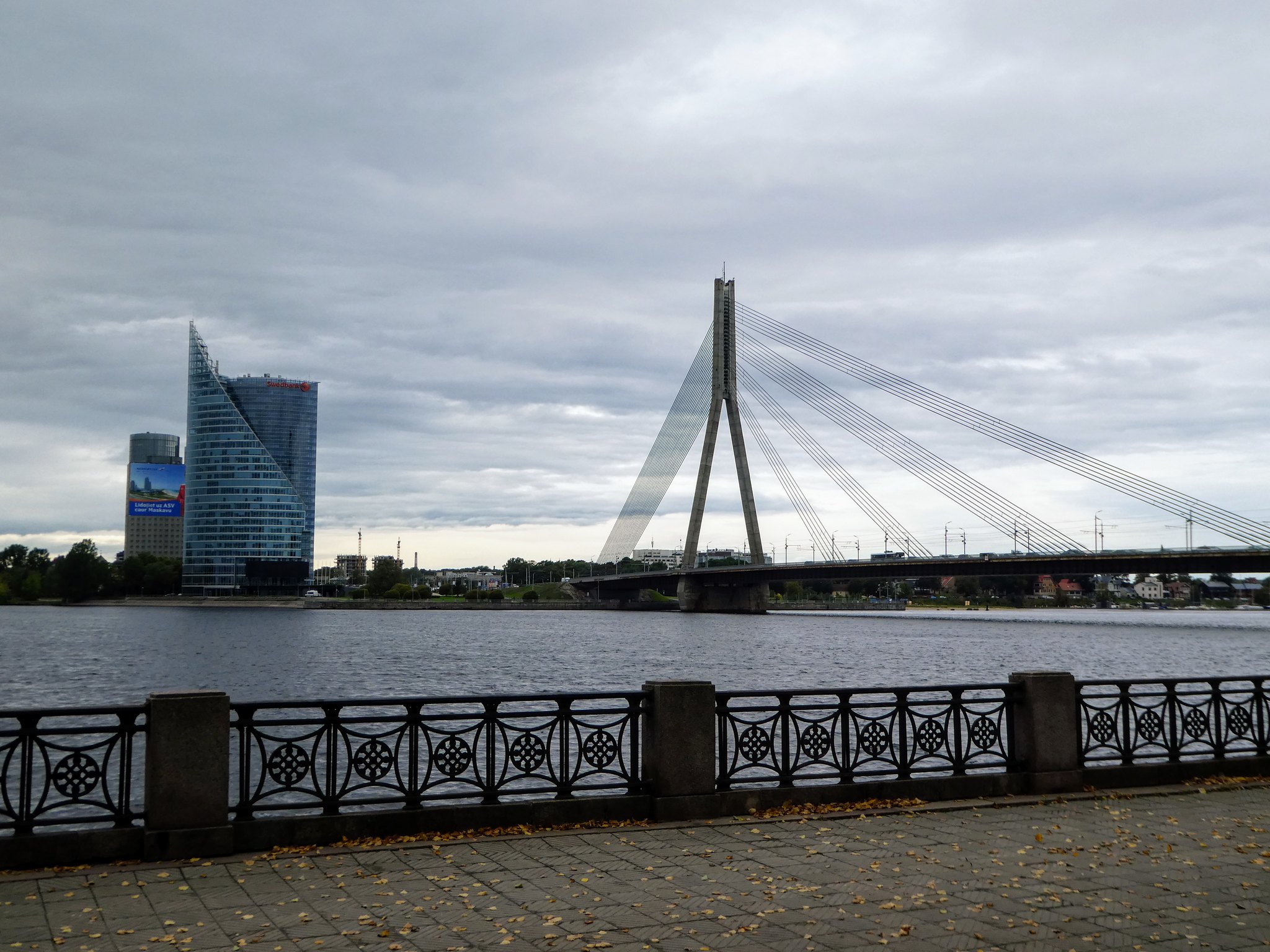 Vansu Bridge, Riga