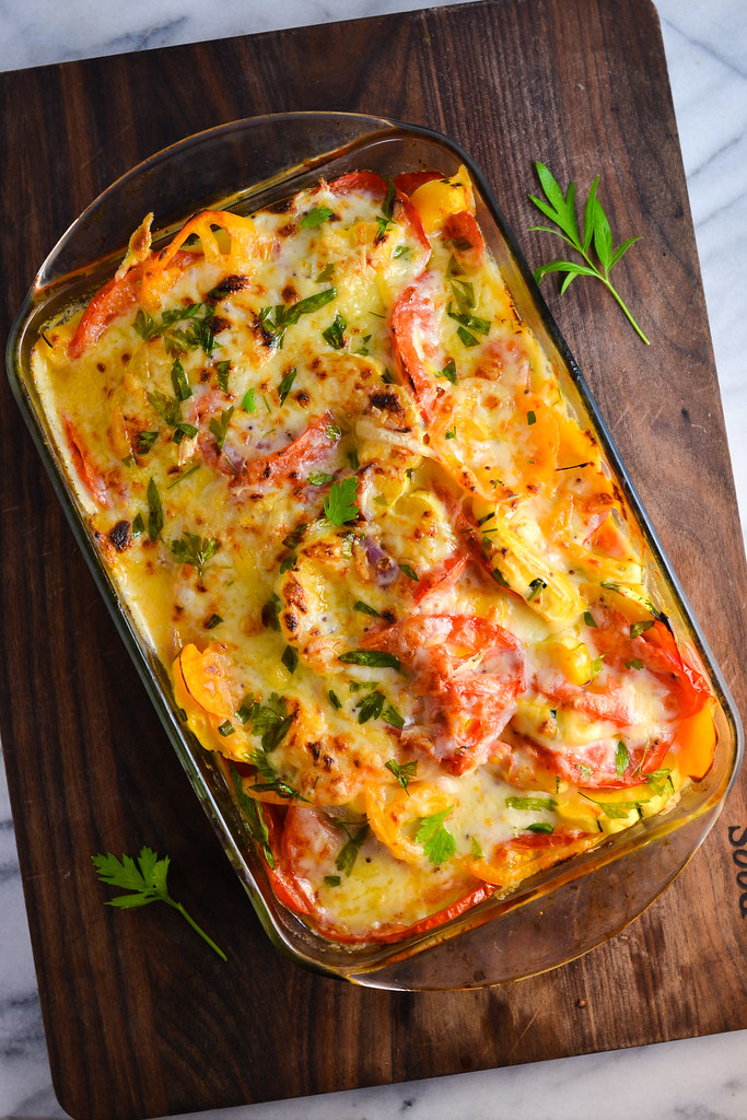 Delicata Squash and Tomato Gratin | Things I Made Today