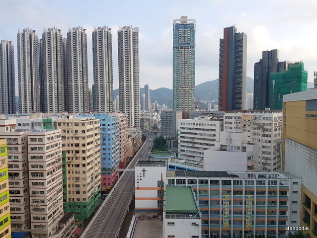 Dorsett Mongkok Hong Kong room view