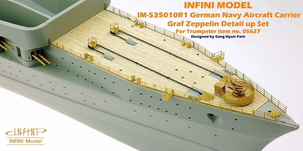 Infini 1/350 DKM Graf Zeppelin Wooden Deck for Trumpeter kit #05627 