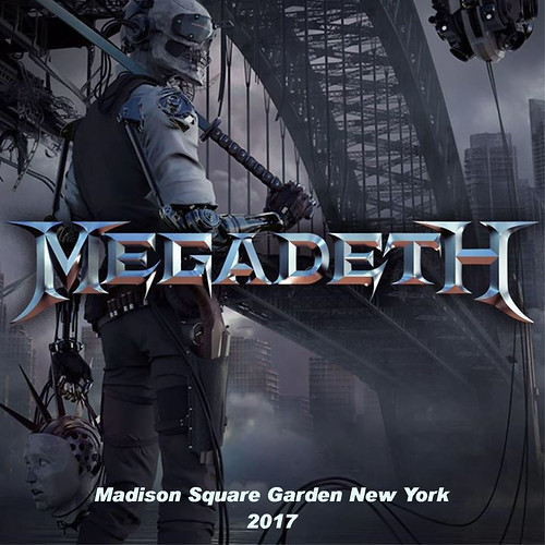 Megadeth-New York 2017 front