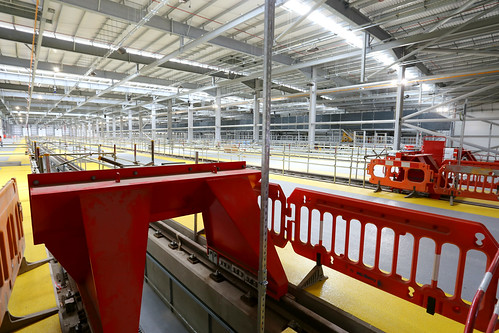 Tour of the Crossrail Depot, Old Oak Common, London