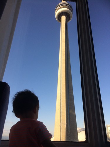 Ezra and CN Tower