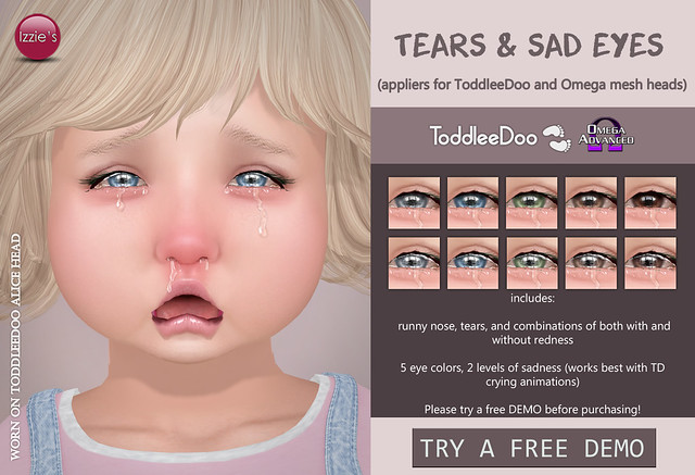 TD & Omega Tears & Sad Eyes
