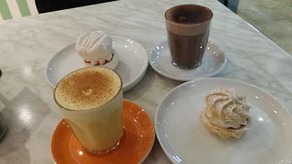 Melting Moments, Hot Chocolate, Turmeric Latte at Veganyumm