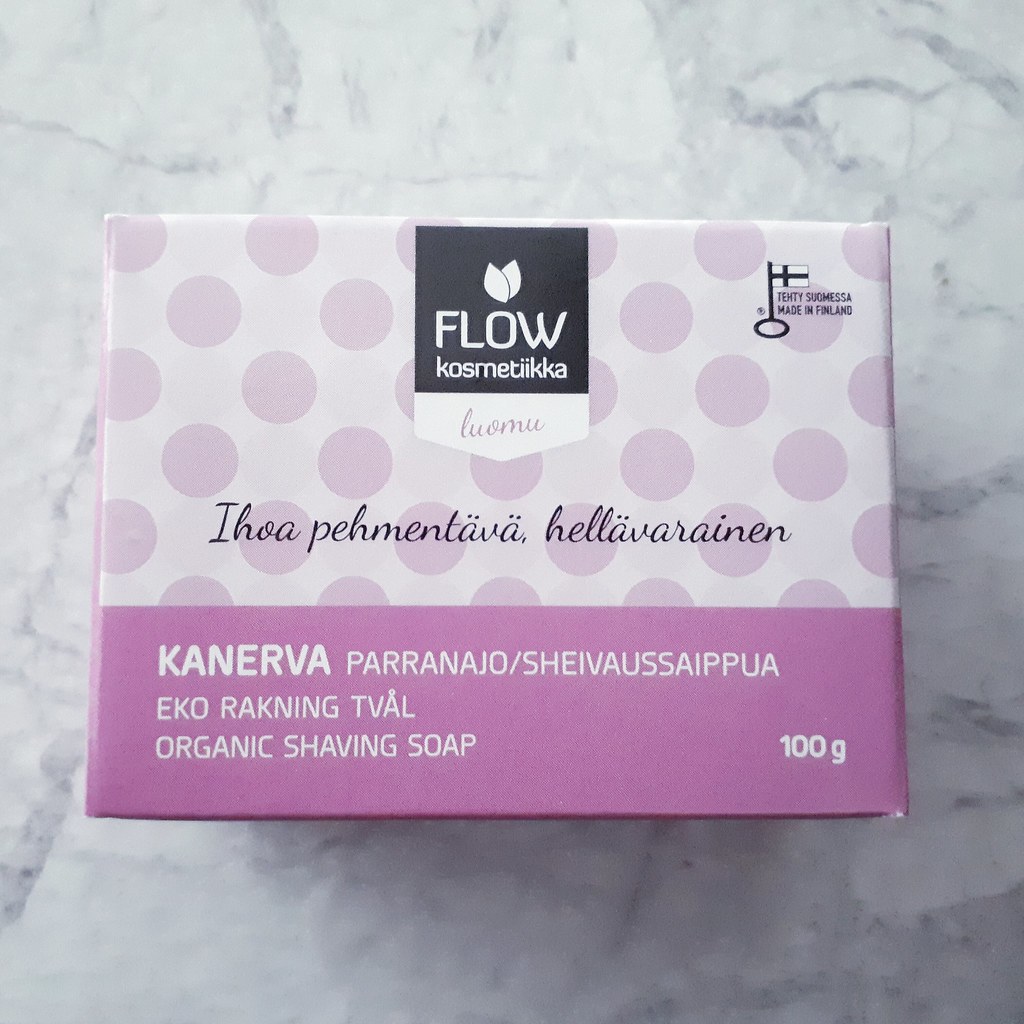 FLOW Kosmetiikka Kanerva Parranajo- ja sheivaussaippua