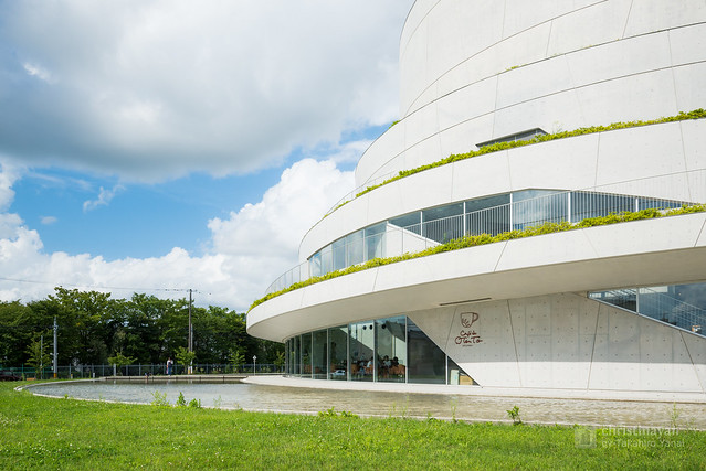 Exterior view of Akiha Ward Cultural Center (秋葉区文化会館)
