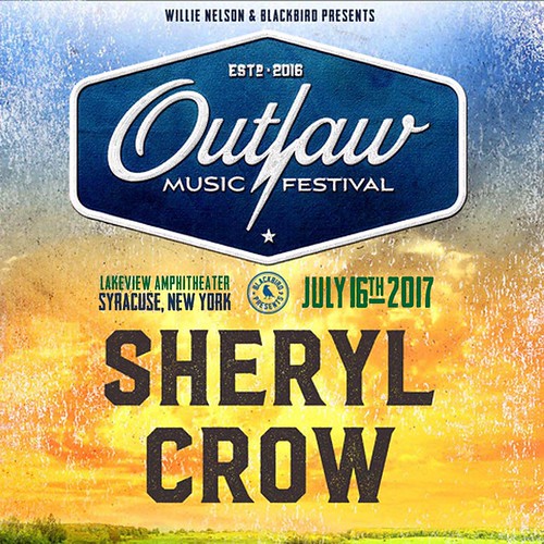 Sheryl Crow-Outlaw Festival 2017 front