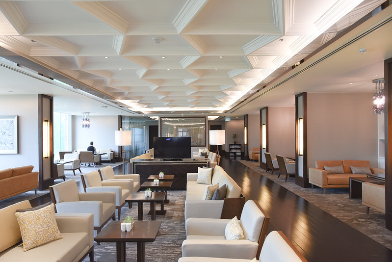 executive lounge - marriott manila