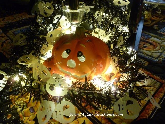 Halloween Tablescape ~ From My Carolina Home