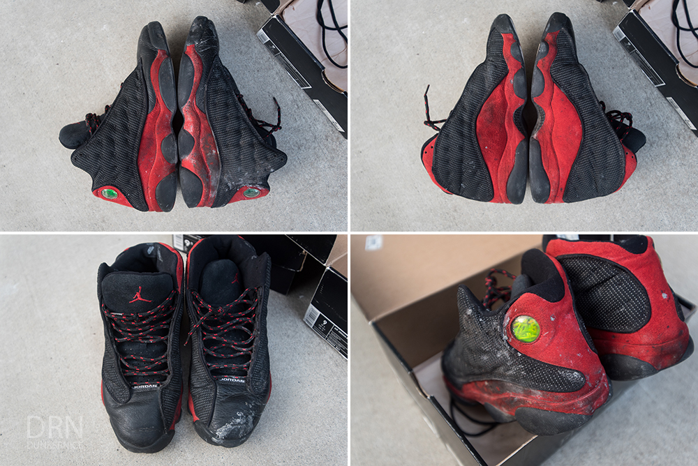 2004 Black & Red Bred XIII's Before Restoration.