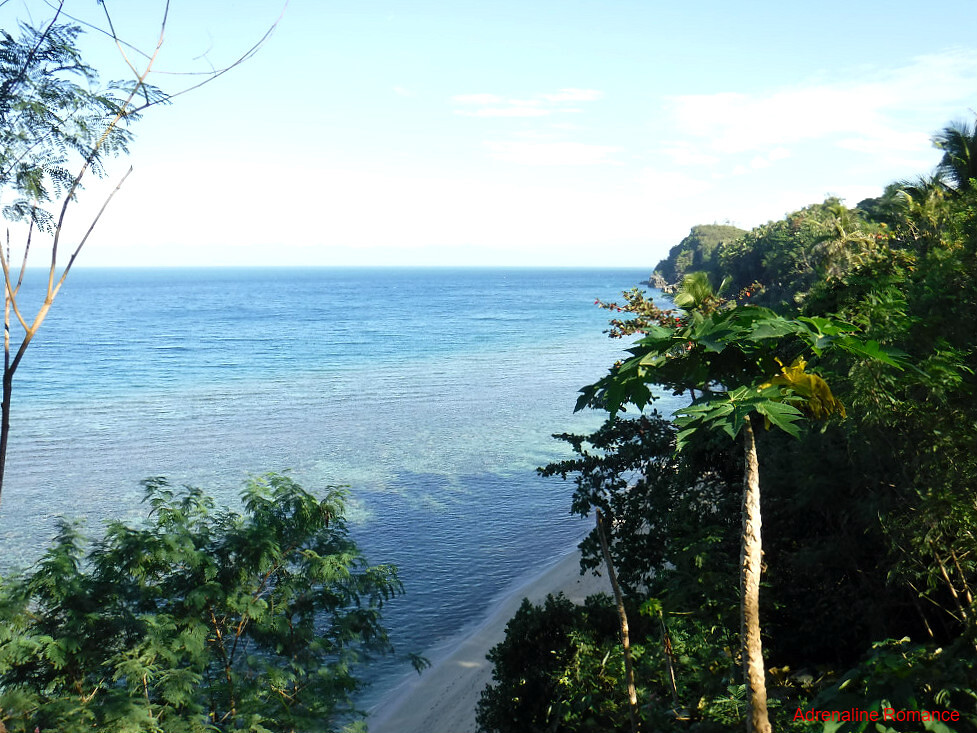 Scenic beachfront