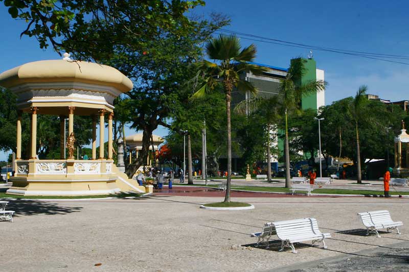 Praça Fausto Cardoso (Foto: Silvio Rocha)