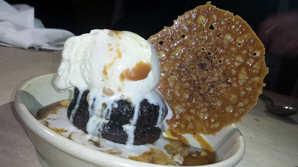 Sticky toffee pudding from Cleo at SLS Las Vegas