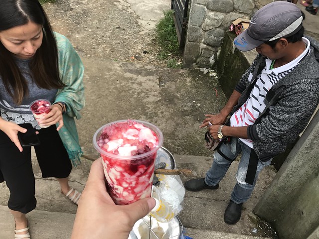 Baguio Aug 25, 2017  Strawberry taho