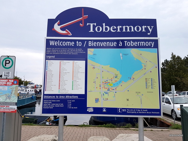 Tobermory map