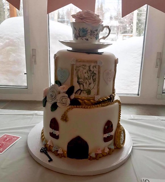 Alice in wonderland Cake from Sharon Henize of Sweets by Sharon