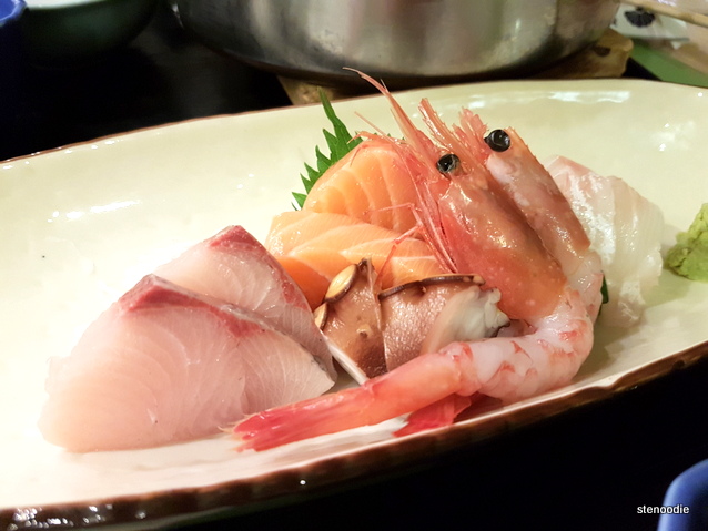 Restaurant Osaka sashimi