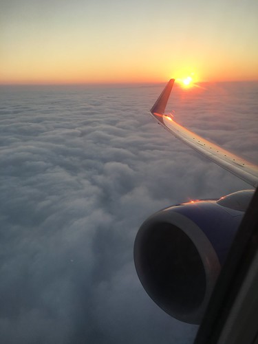 flying clouds sunrise airtravel overcast