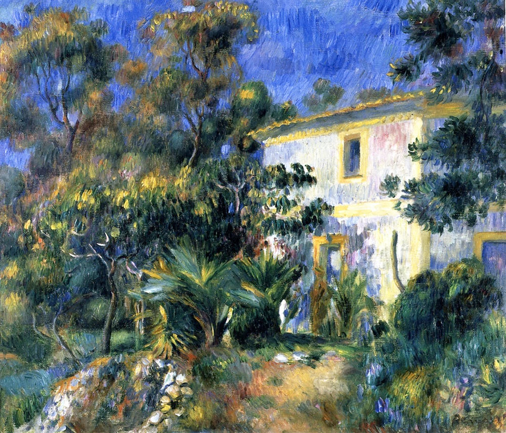 Algerian Landscape by Pierre Auguste Renoir