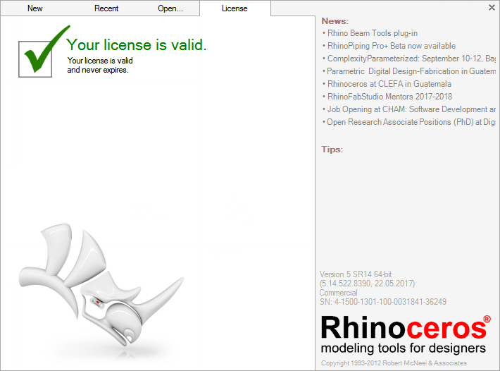 Rhinoceros 5.14.00522.08390 SR14 full license