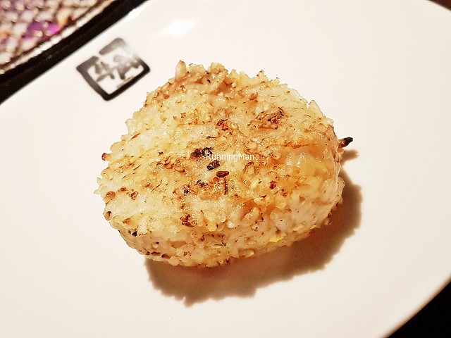 Cooked Furikake Yaki Onigiri