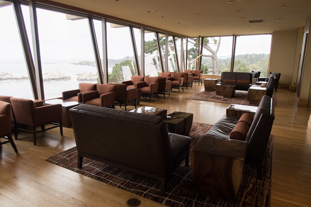 Lounges and Lobby at Hyatt Carmel Highlands