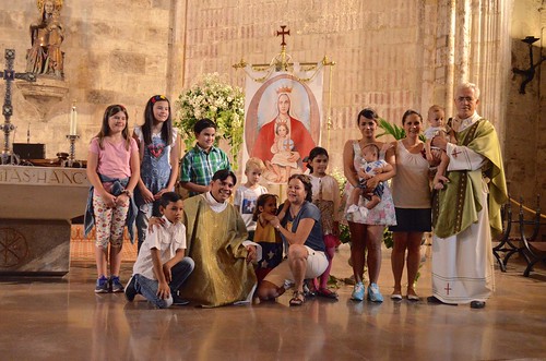 バレンシアに住んでベネズエラ人は、その守護聖人を祝いました. 9 月. 2017