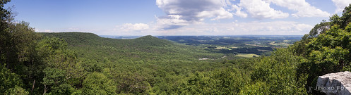 pennsylvania usa pulpitrock panorama appalachiantrail kempton unitedstates us