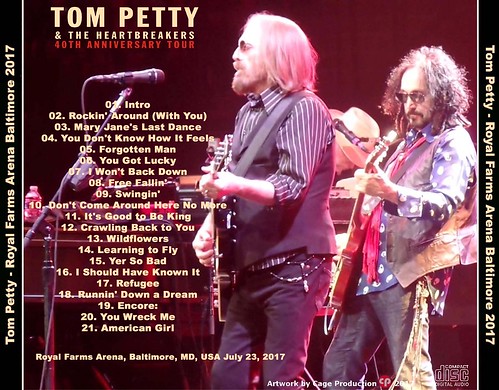 Tom Petty-Baltimore 2017 back
