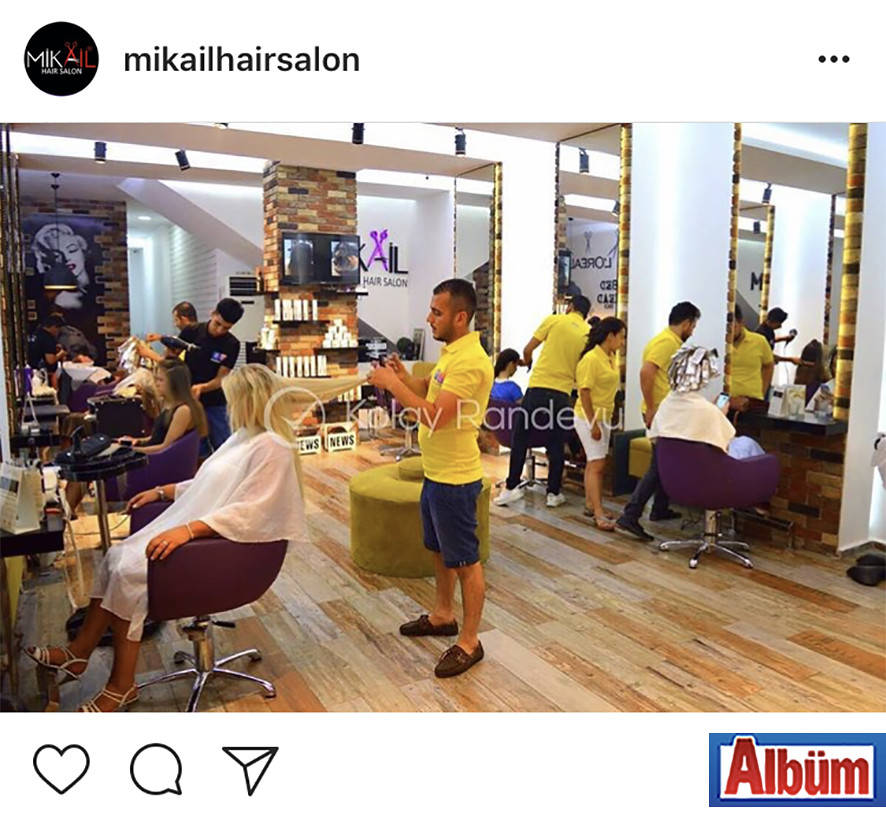 Mikail Hair Salon, ekip olarak paylaştığı bu fotoğraf ile beğeni topladı.