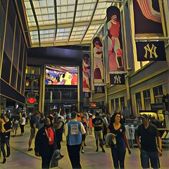 Subway Series. - August 15th, 2017. 1905L. #yankeestadium #yanks #yankees #newyorker #newyorkyankees #nyy #ig_photooftheday #ig_unitedstates #tv_pointofview #abc7nyc #ig_namaste #ballpark #baseball #mlb2017 #mobilizingnyy #americanflag #nyyankees #thebron