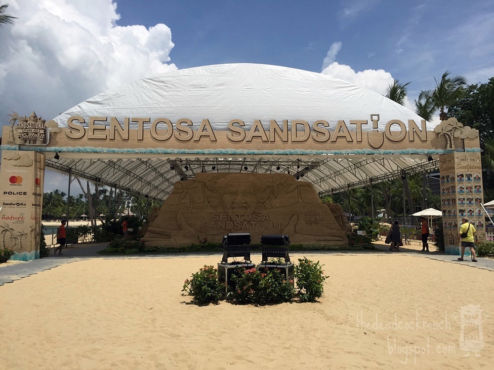 singapore,siloso beach,sand sculptor,sand sculpture,sentosa sandsation,jooheng,sentosa,