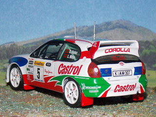 Toyota Corolla WRC - Montecarlo 1998 - Vitesse