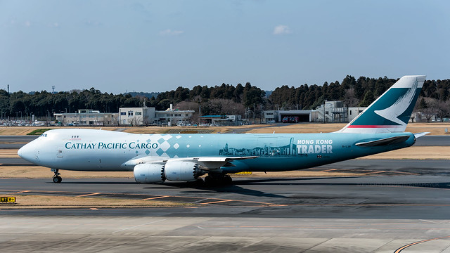 B-LJA | Boeing 747-8F | Cathay Pacific Cargo | Tokyo Narita | March 2017