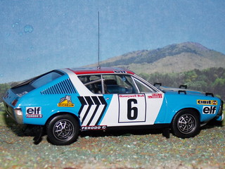 Renault 17 Gordini - Rally Marruecos 1974 - IXO